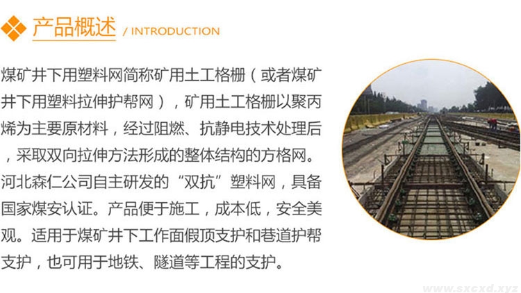 煤礦井下用雙向拉伸塑料幫護網(wǎng) 煤礦井下用雙向拉伸塑料幫護網(wǎng)